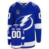 Tampa Bay Lightning Dresy Adidas Stanley Cup 2022 Modrý Authentic - Pánské